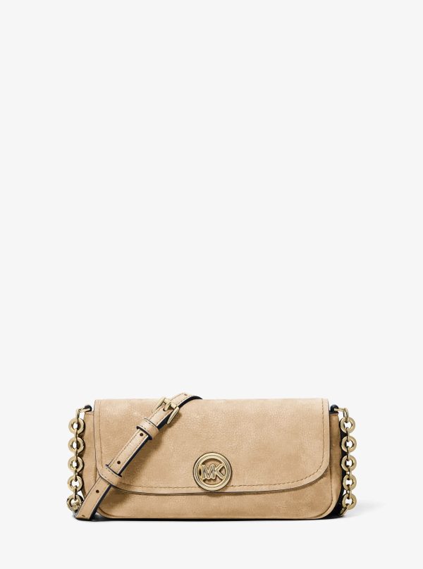 Michael Kors Nolita Small Nubuck Crossbody Bag