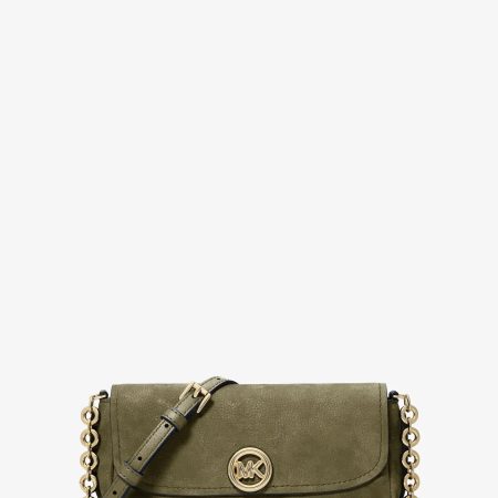Michael Kors Nolita Small Nubuck Crossbody Bag