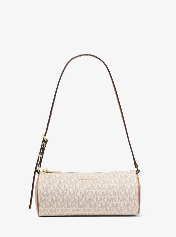 Michael Kors Izzy Small Signature Logo Barrel Pochette