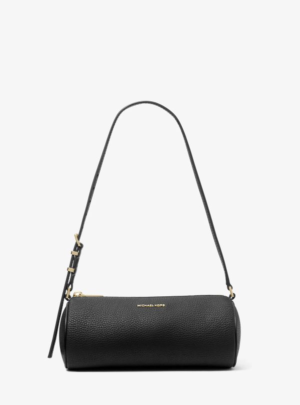 Michael Kors Izzy Small Pebbled Leather Barrel Pochette