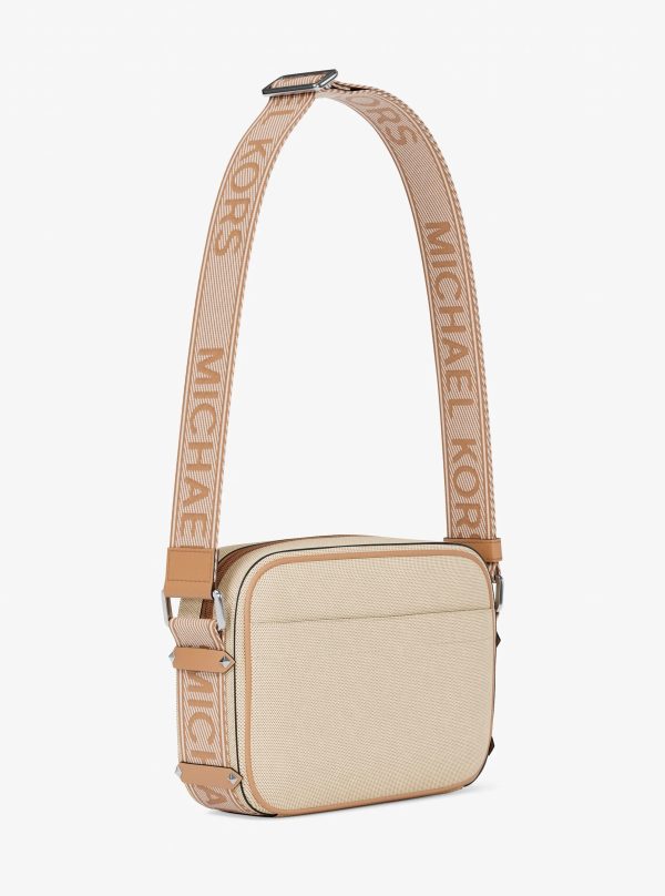 Michael Kors Maeve Large Canvas Crossbody Bag