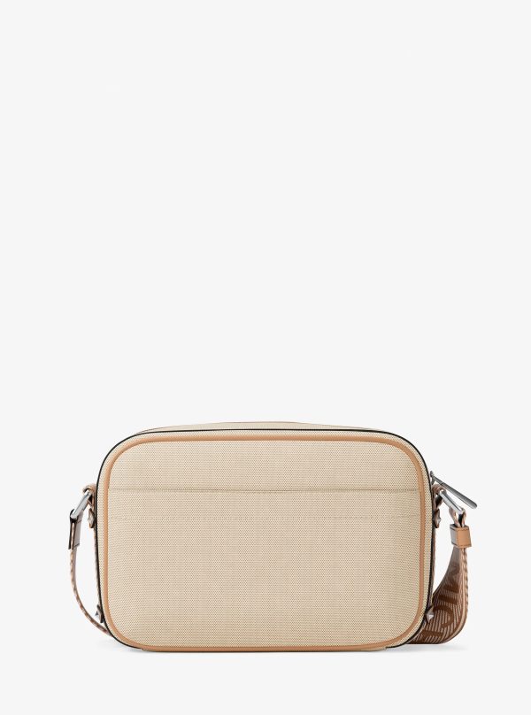 Michael Kors Maeve Large Canvas Crossbody Bag