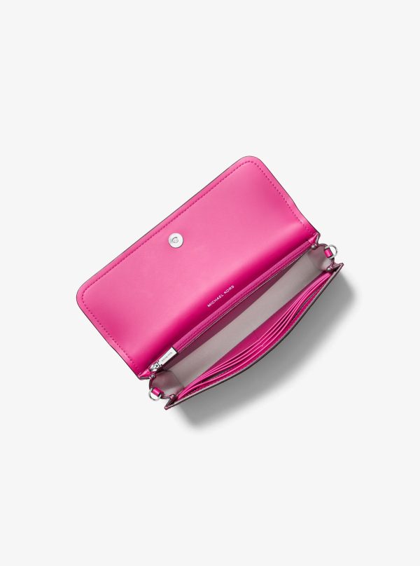 Michael Kors Jet Set Small Signature Logo Convertible Crossbody Bag