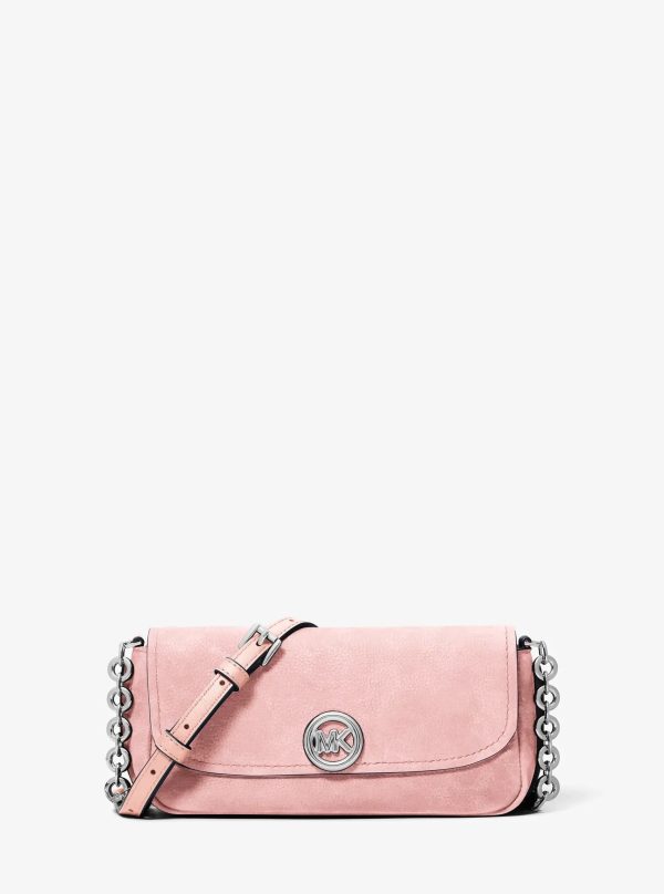 Michael Kors Nolita Small Nubuck Crossbody Bag