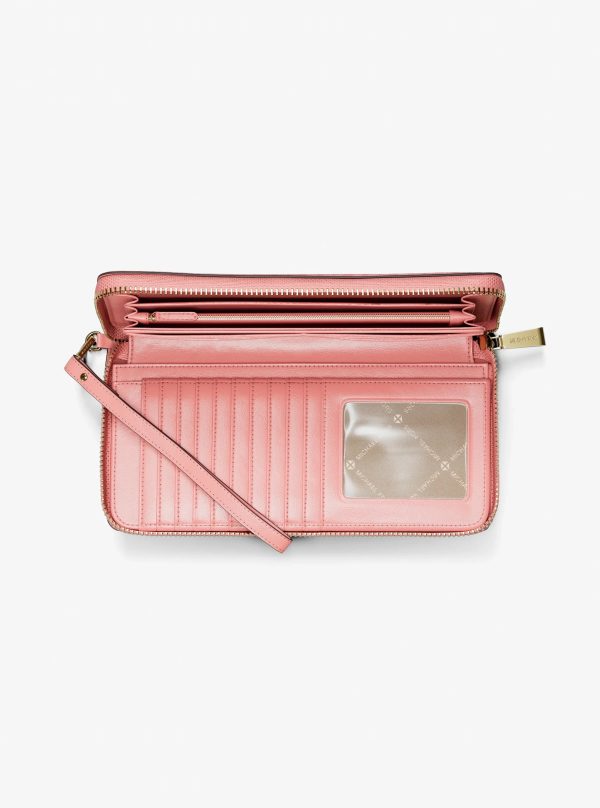 Michael Kors Large Logo Continental Wallet