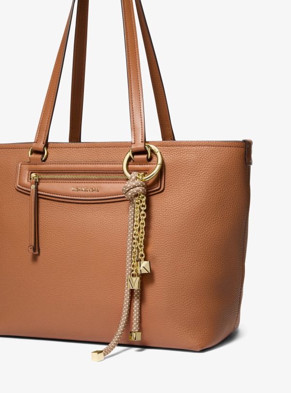 Michael Kors Gold-Tone and Speckled Cord Bag Charm