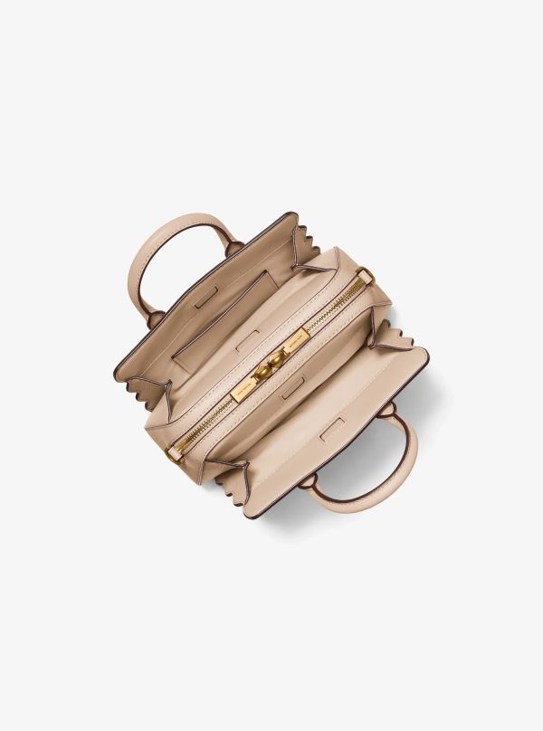 Michael Kors Laila Extra-Small Pebbled Leather Convertible Crossbody Bag