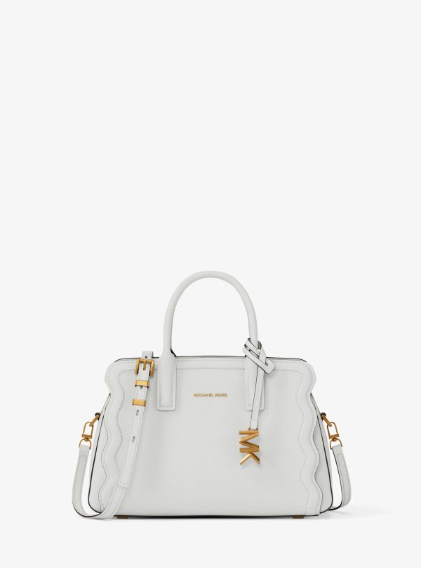 Michael Kors Laila Extra-Small Pebbled Leather Convertible Crossbody Bag