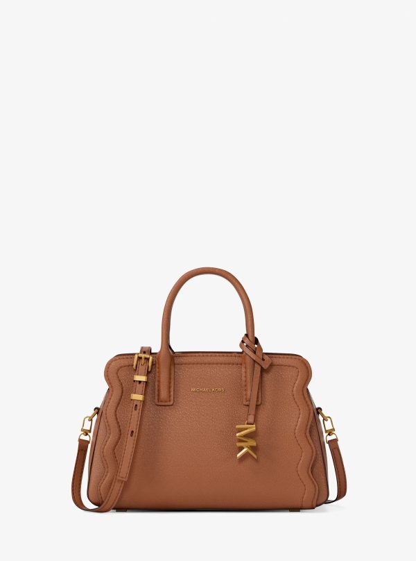 Michael Kors Laila Extra-Small Pebbled Leather Convertible Crossbody Bag