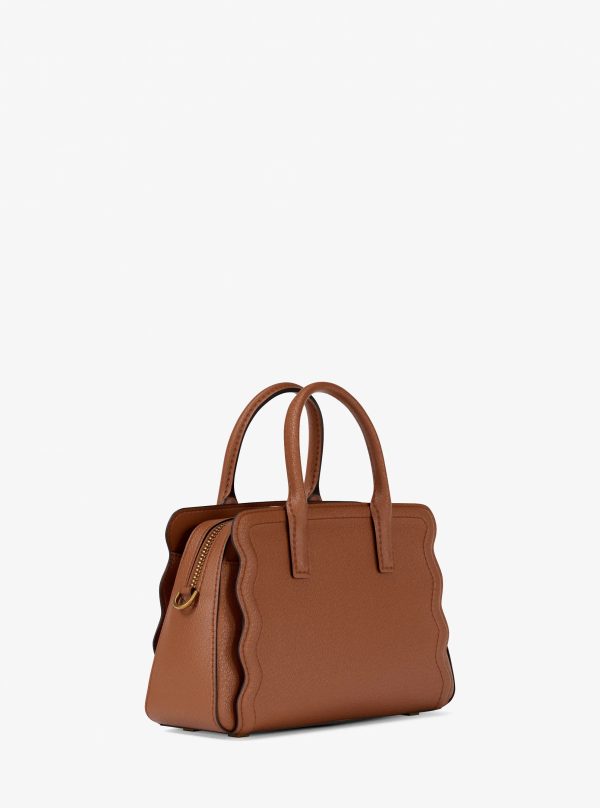 Michael Kors Laila Extra-Small Pebbled Leather Convertible Crossbody Bag