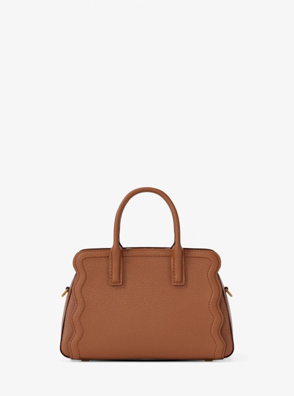 Michael Kors Laila Extra-Small Pebbled Leather Convertible Crossbody Bag