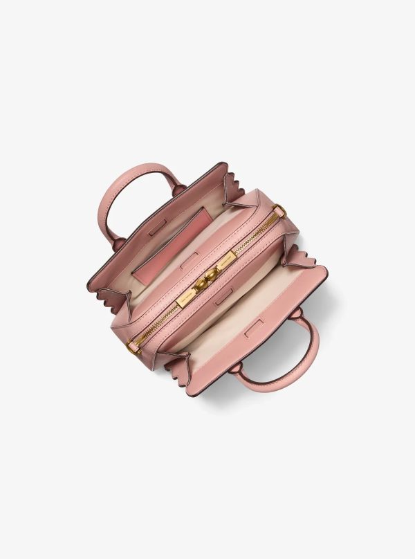 Michael Kors Laila Extra-Small Pebbled Leather Convertible Crossbody Bag