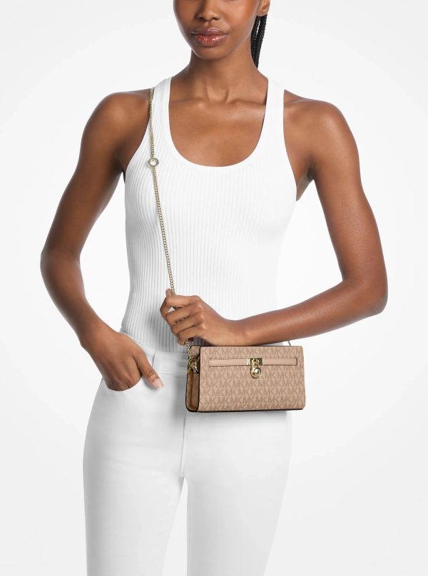Michael Kors Hamilton Moderne Extra-Small Signature Logo Convertible Crossbody Bag