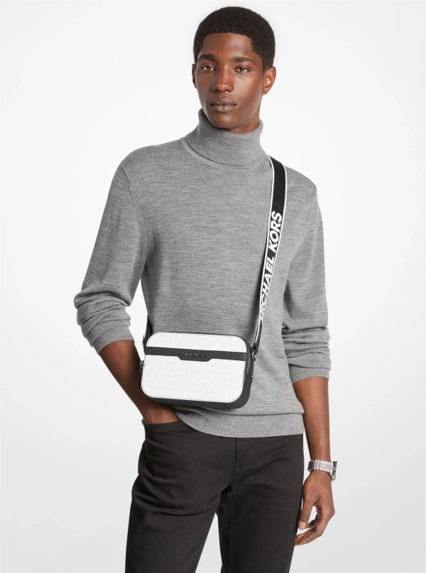 Michael Kors Hudson Signature Logo Camera Crossbody Bag