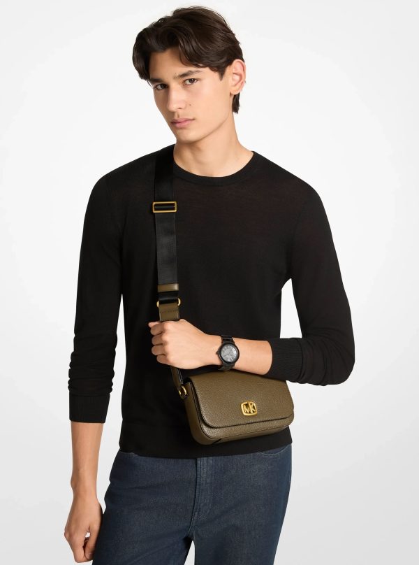Michael Kors Bryant Small Leather Crossbody Bag