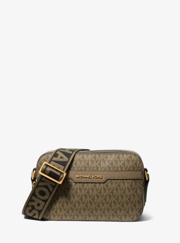 Michael Kors Hudson Signature Logo Camera Crossbody Bag