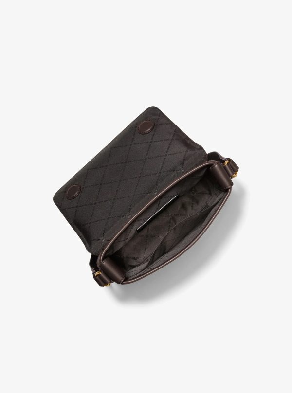 Michael Kors Hudson Mini Suede Messenger Bag