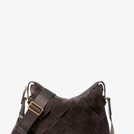 Michael Kors Nicholas Suede Crossbody Messenger