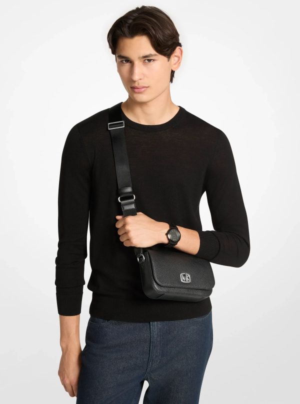 Michael Kors Bryant Small Leather Crossbody Bag