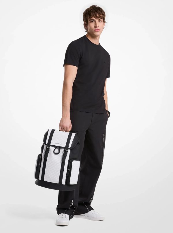 Michael Kors Hudson Signature Logo Backpack