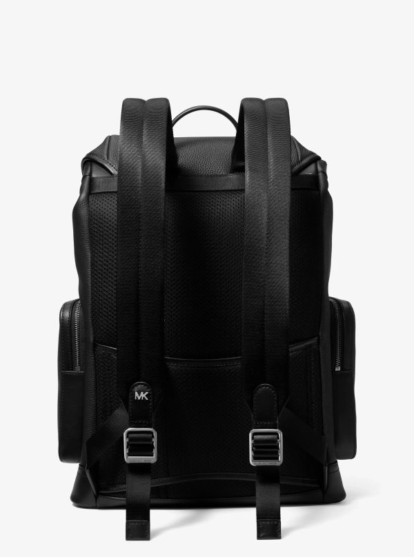 Michael Kors Hudson Pebbled Leather Backpack