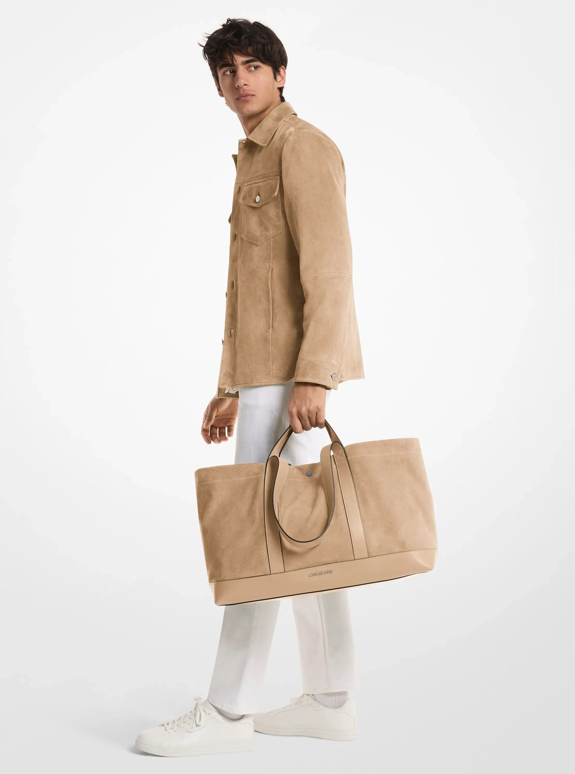Michael Kors Whitley Medium Nubuck Tote Bag - Image 3