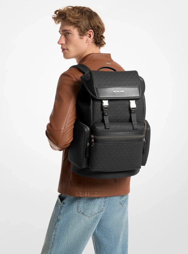 Michael Kors Jet Set Signature Logo Backpack