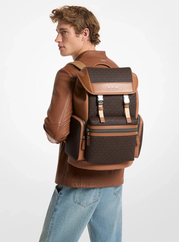 Michael Kors Jet Set Signature Logo Backpack