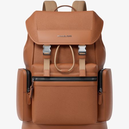 Michael Kors Jet Set Pebbled Leather Backpack