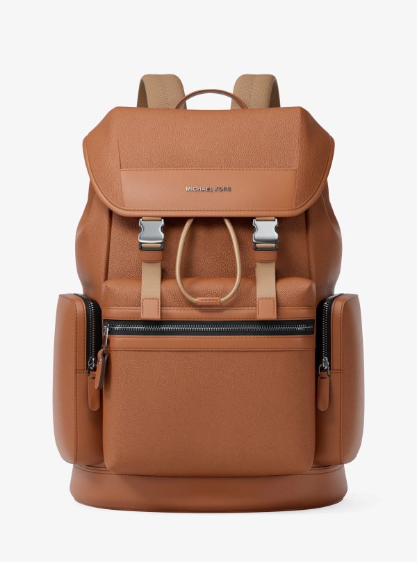 Michael Kors Jet Set Pebbled Leather Backpack