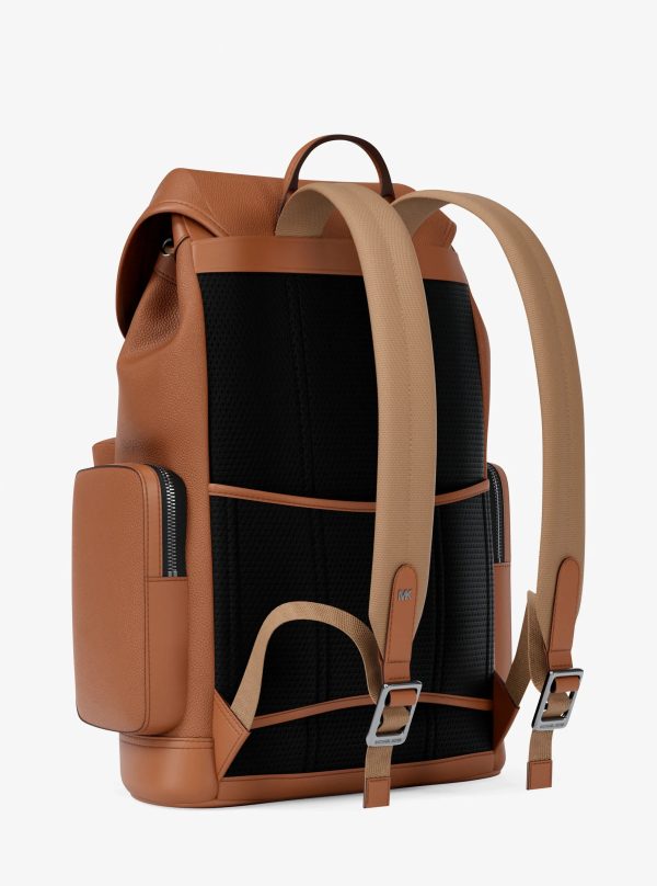 Michael Kors Jet Set Pebbled Leather Backpack