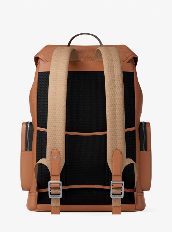 Michael Kors Jet Set Pebbled Leather Backpack