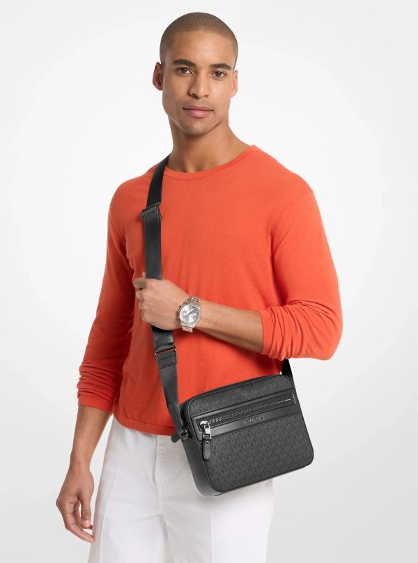 Michael Kors Jet Set Signature Logo Crossbody Bag