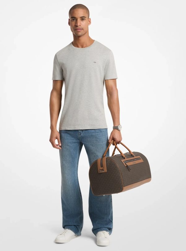 Michael Kors Jet Set Signature Logo Weekender Bag