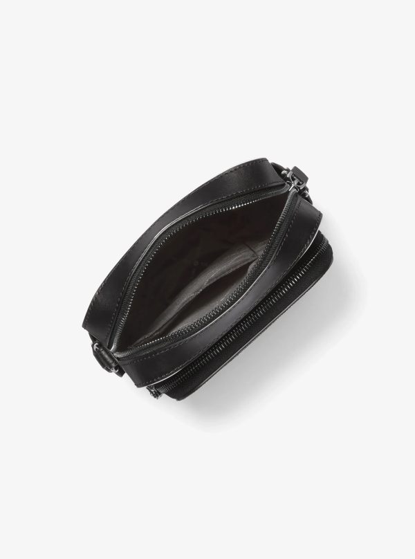 Michael Kors Hudson Mini Signature Logo Flight Bag