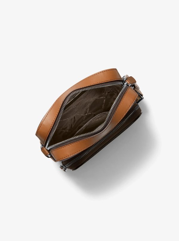 Michael Kors Hudson Mini Signature Logo Flight Bag