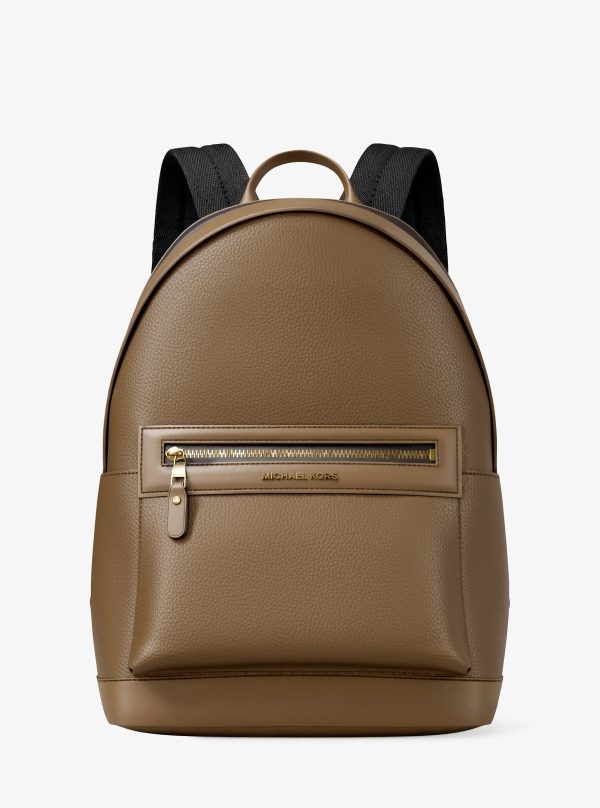 Michael Kors Jet Set Pebbled Leather Backpack