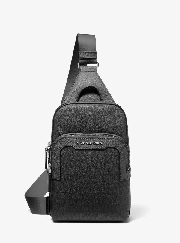 Michael Kors Hudson Signature Logo Sling Pack
