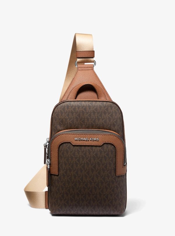 Michael Kors Hudson Signature Logo Sling Pack
