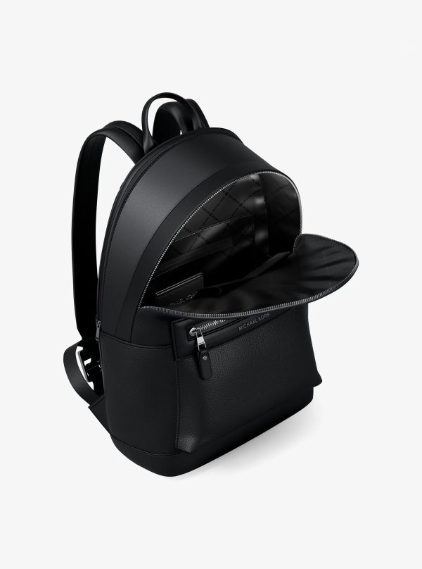 Michael Kors Jet Set Pebbled Leather Backpack