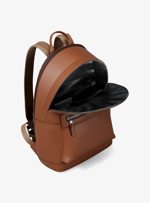 Michael Kors Jet Set Pebbled Leather Backpack