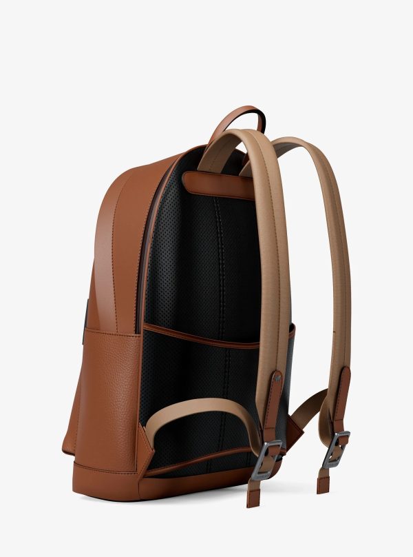 Michael Kors Jet Set Pebbled Leather Backpack