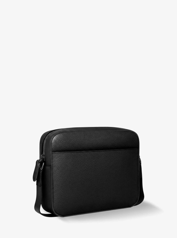 Michael Kors Jet Set Pebbled Leather Crossbody Bag