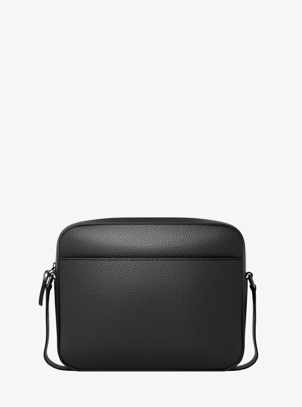 Michael Kors Jet Set Pebbled Leather Crossbody Bag