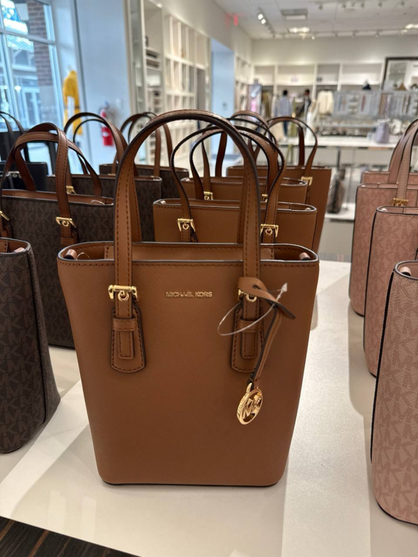 Michael Kors Voyager Extra-Small Leather Convertible Crossbody Bag Luggage - Preorder