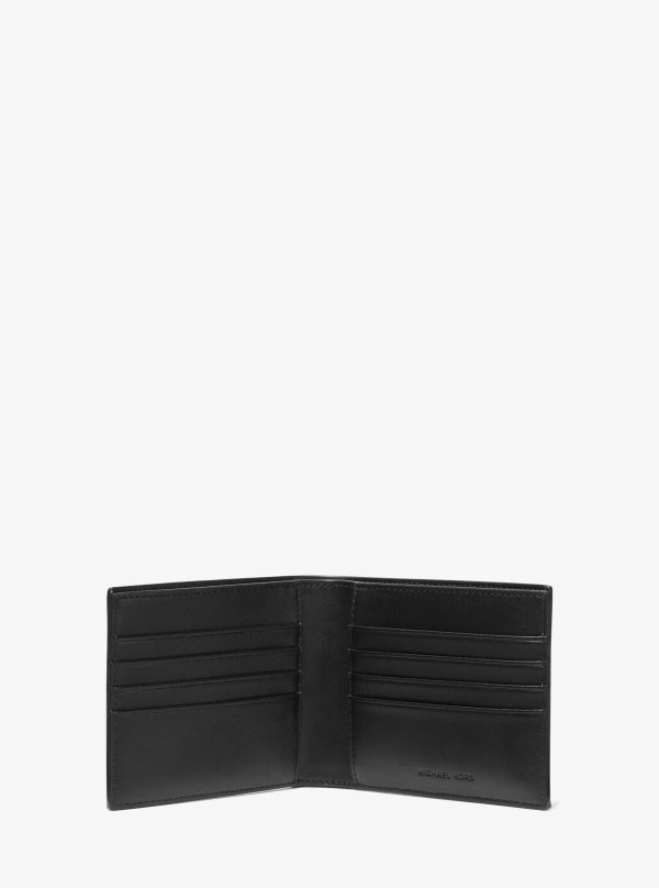 Michael Kors Varick Saffiano Leather Billfold Wallet With Passcase