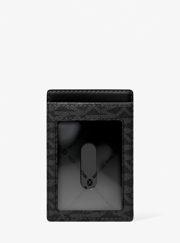 Michael Kors Hudson Signature Logo Card Case