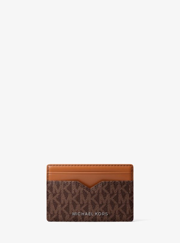 Michael Kors Hudson Signature Logo Card Case
