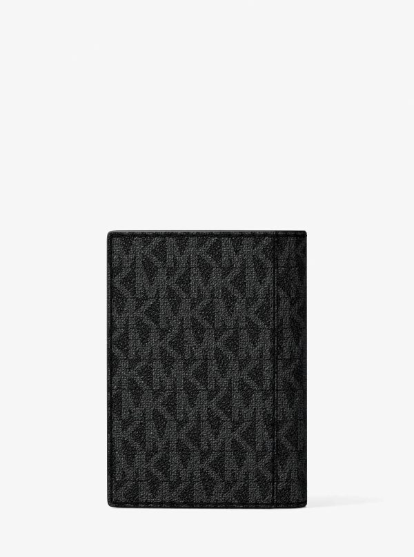 Michael Kors Hudson Signature Logo Folio Card Case