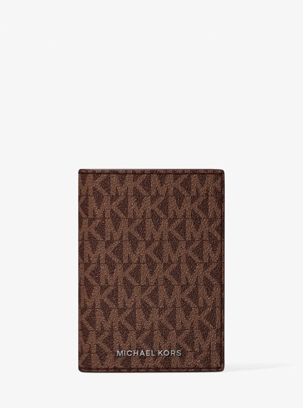 Michael Kors Hudson Signature Logo Folio Card Case